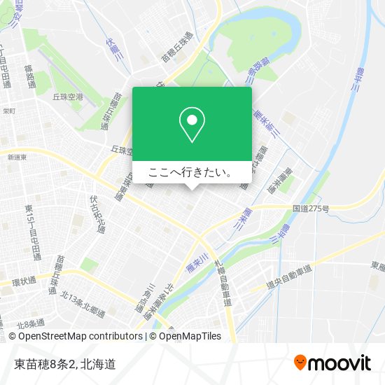 東苗穂8条2地図