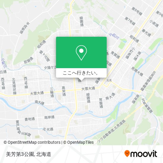 美芳第3公園地図