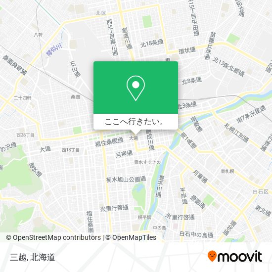 三越地図