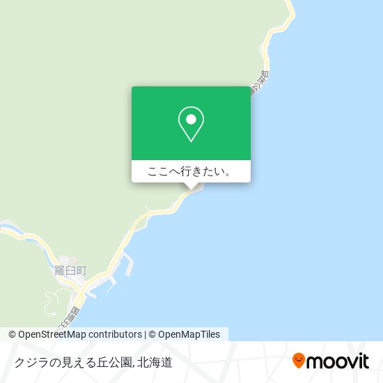 クジラの見える丘公園地図