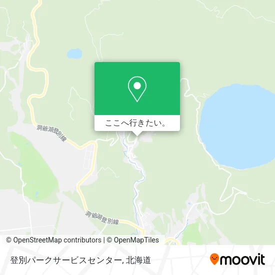 登別パークサービスセンター地図