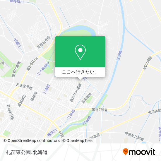 札苗東公園地図