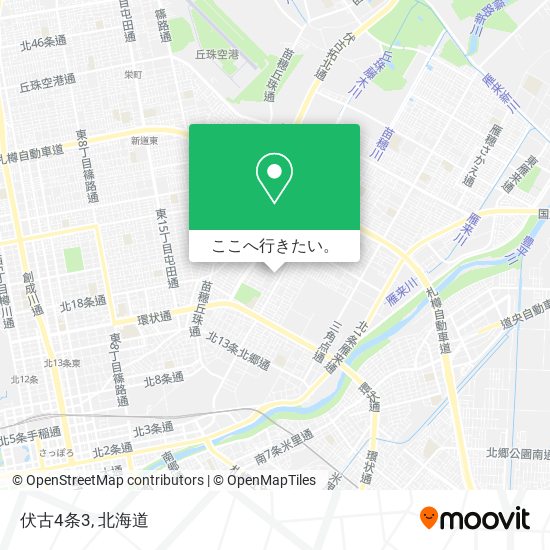 伏古4条3地図