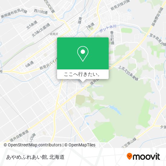 あやめふれあい館地図