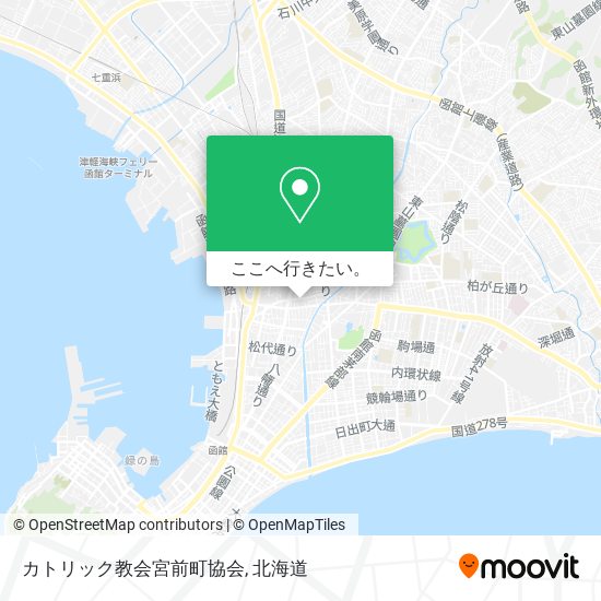 カトリック教会宮前町協会地図