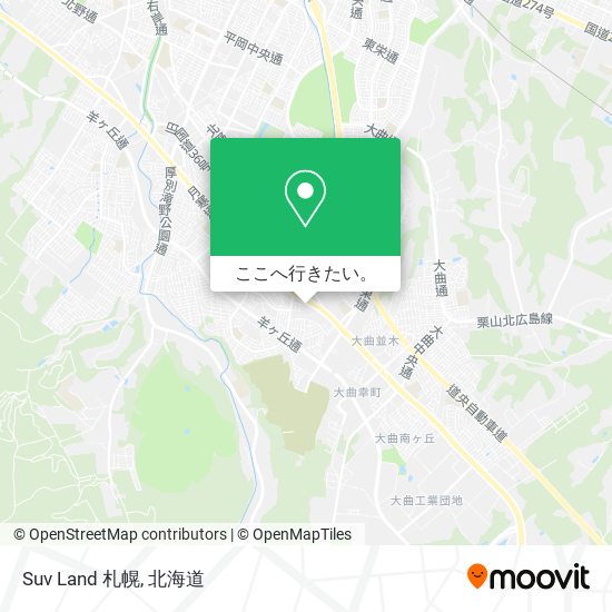 Suv Land 札幌地図