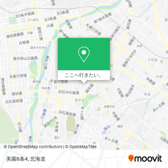 美園8条4地図