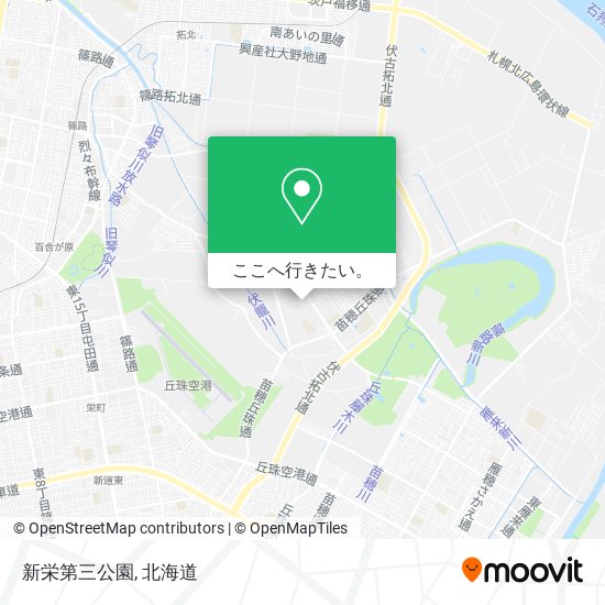 新栄第三公園地図