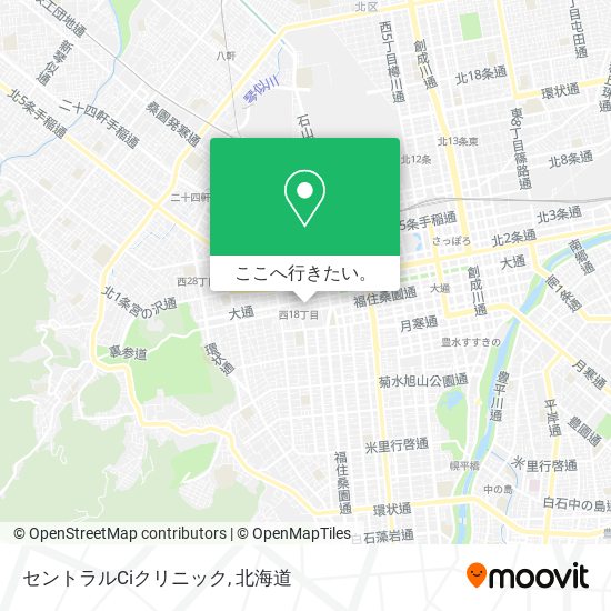 セントラルCiクリニック地図