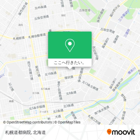 札幌道都病院地図