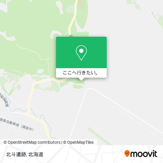 北斗遺跡地図