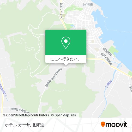 ホテル カーサ地図