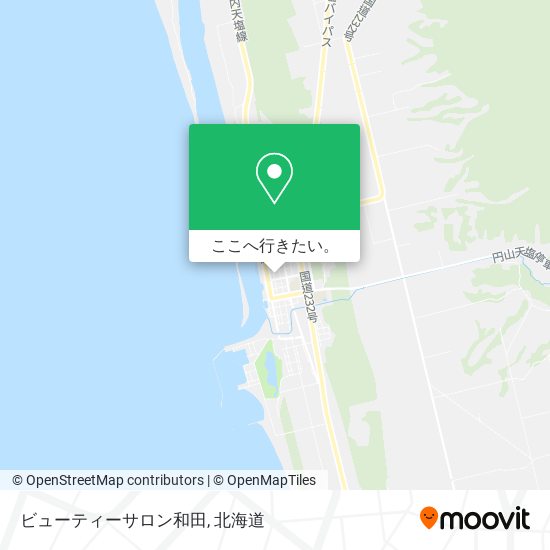 ビューティーサロン和田地図