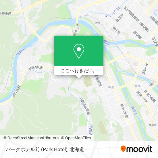 パークホテル前 (Park Hotel)地図