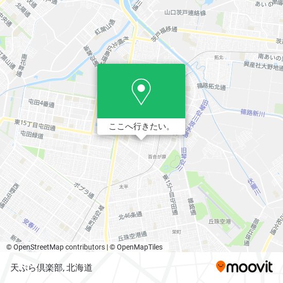 天ぷら倶楽部地図