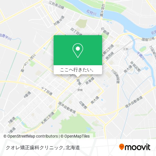 クオレ矯正歯科クリニック地図