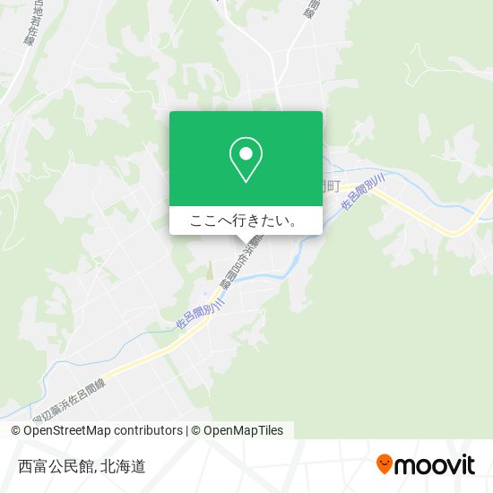 西富公民館地図