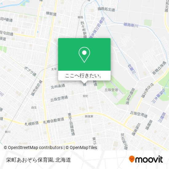 栄町あおぞら保育園地図