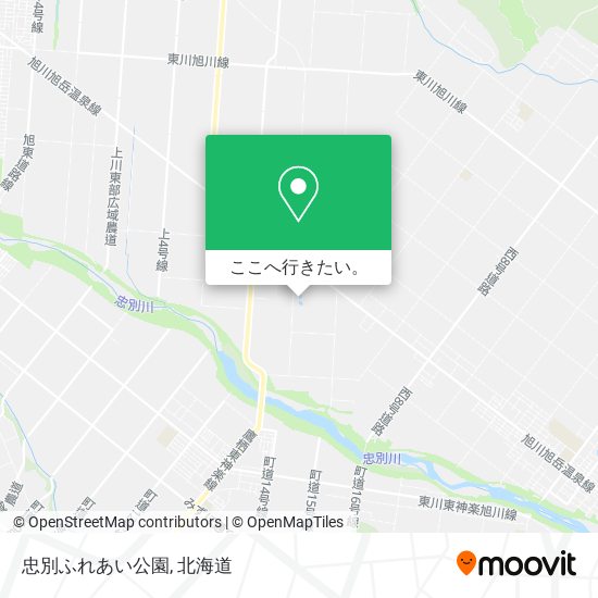 忠別ふれあい公園地図