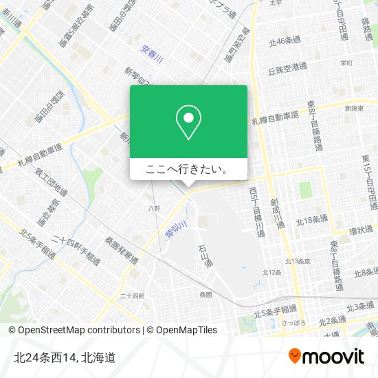 北24条西14地図