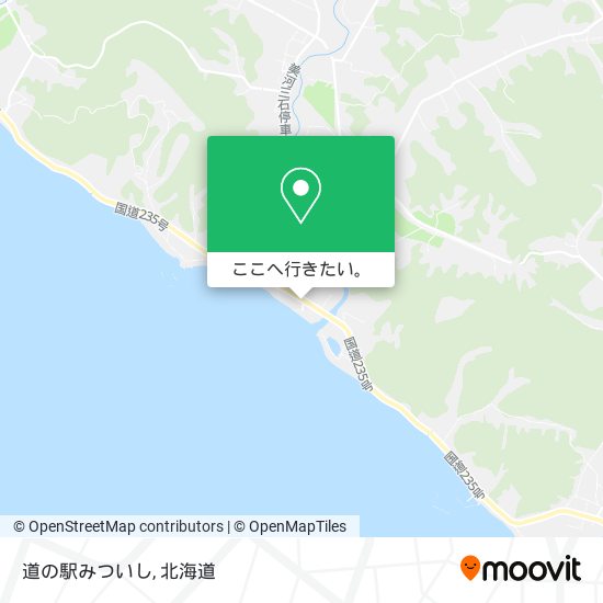 道の駅みついし地図