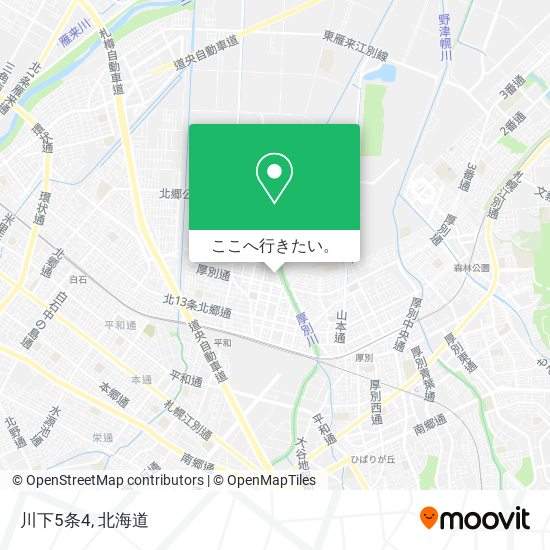 川下5条4地図