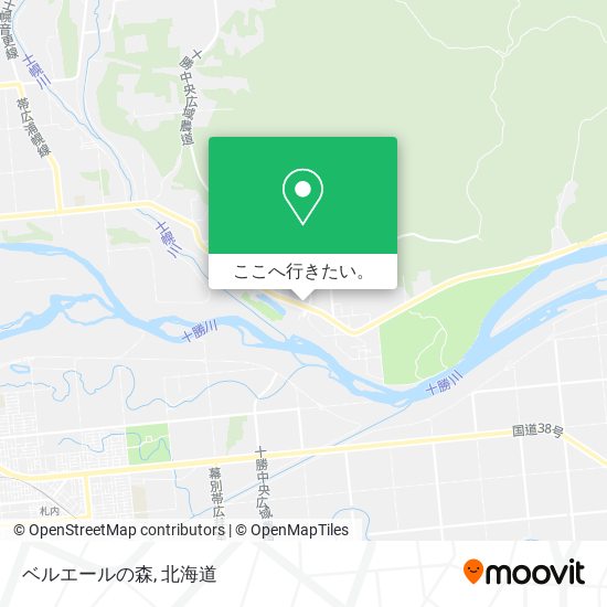 ベルエールの森地図