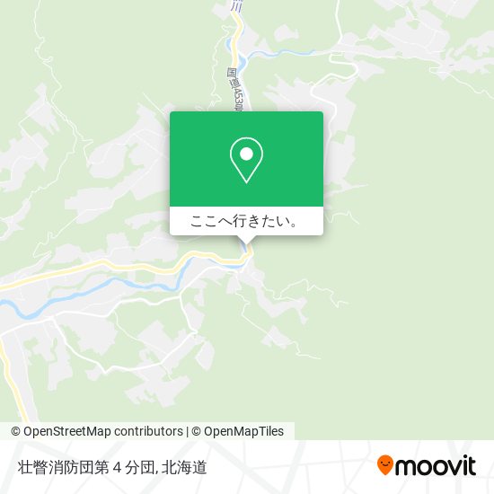 壮瞥消防団第４分団地図