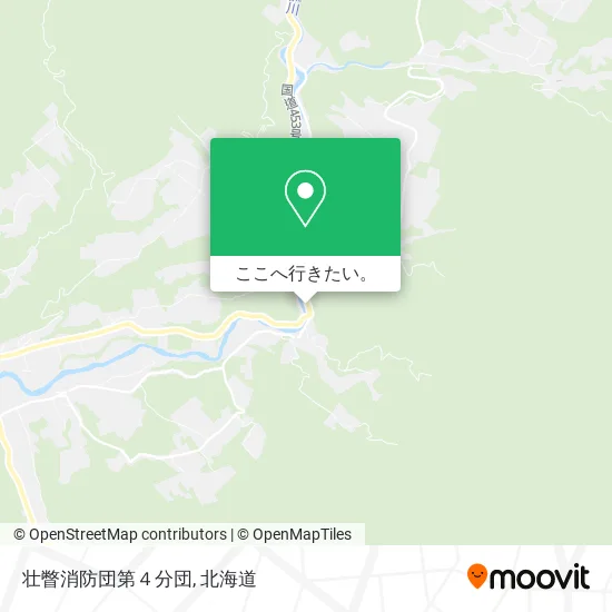 壮瞥消防団第４分団地図
