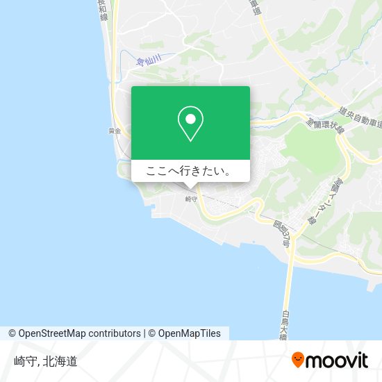 崎守地図