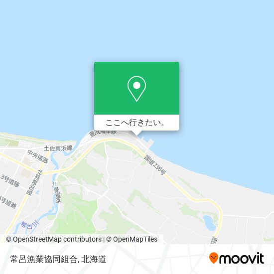 常呂漁業協同組合地図
