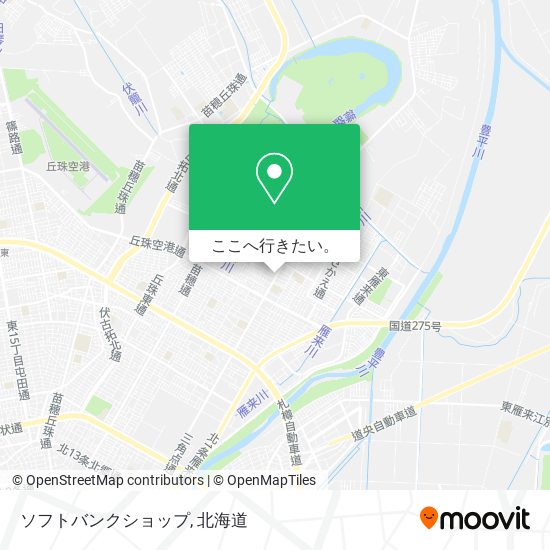 ソフトバンクショップ地図