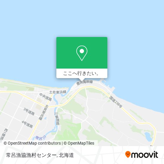 常呂漁協漁村センター地図