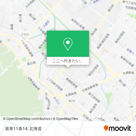 発寒11条14地図