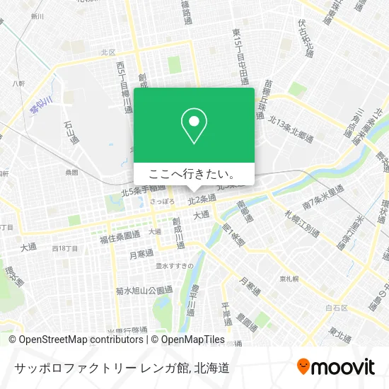 サッポロファクトリー レンガ館地図