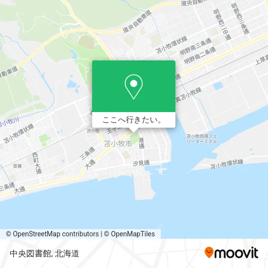 中央図書館地図