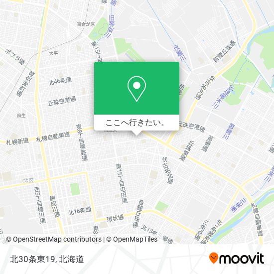 北30条東19地図