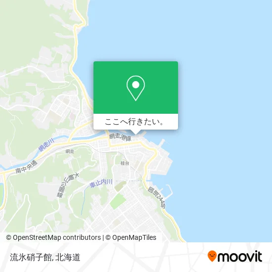 流氷硝子館地図