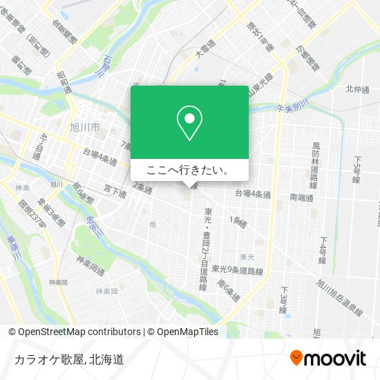 カラオケ歌屋地図