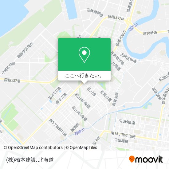 (株)橋本建設地図