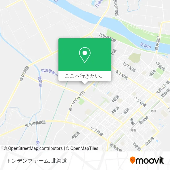 トンデンファーム地図