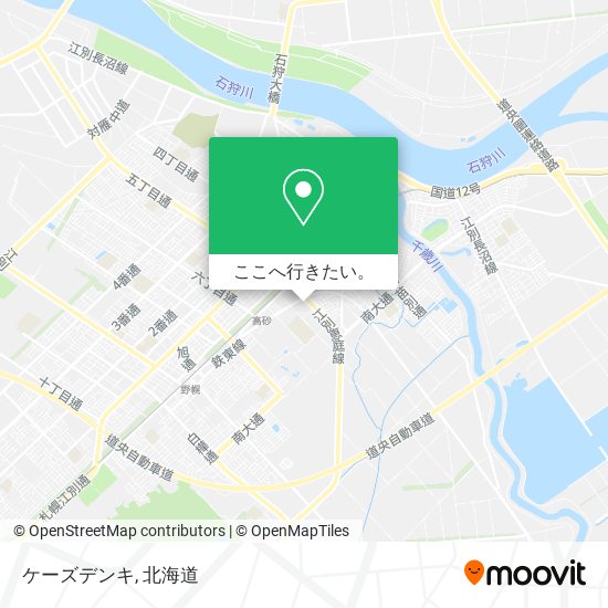 ケーズデンキ地図