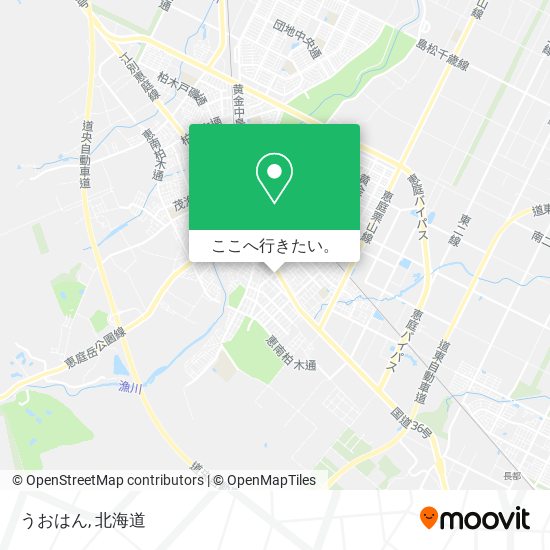 うおはん地図