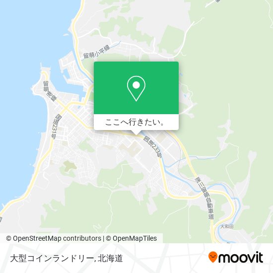 大型コインランドリー地図