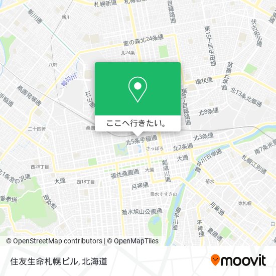 住友生命札幌ビル地図