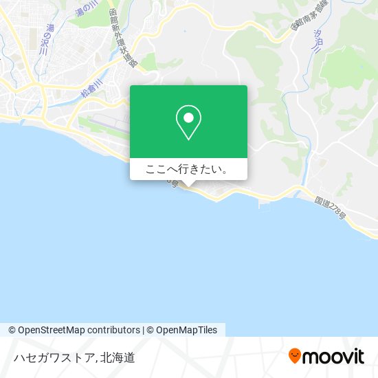 ハセガワストア地図