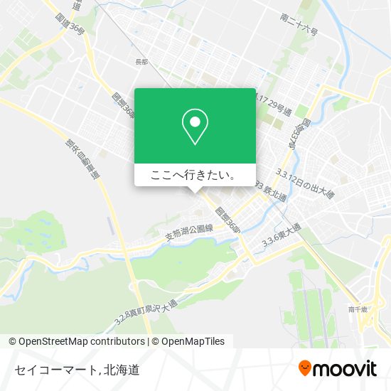セイコーマート地図