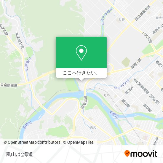嵐山地図