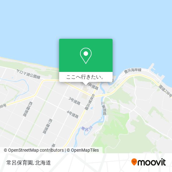 常呂保育園地図