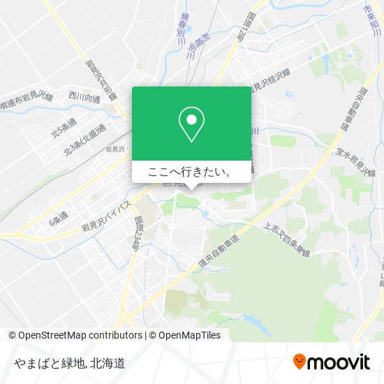 やまばと緑地地図